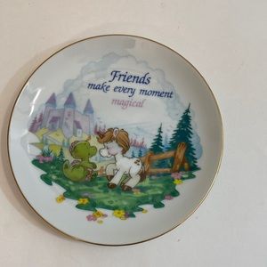 Vintage American Greetings “Friends Make Every Moment Magical” plate